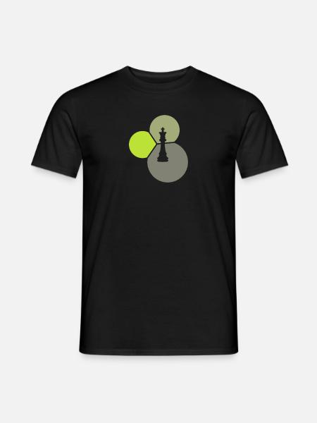 Checkmate Strategy Chessboard - Men's T-Shirt - black