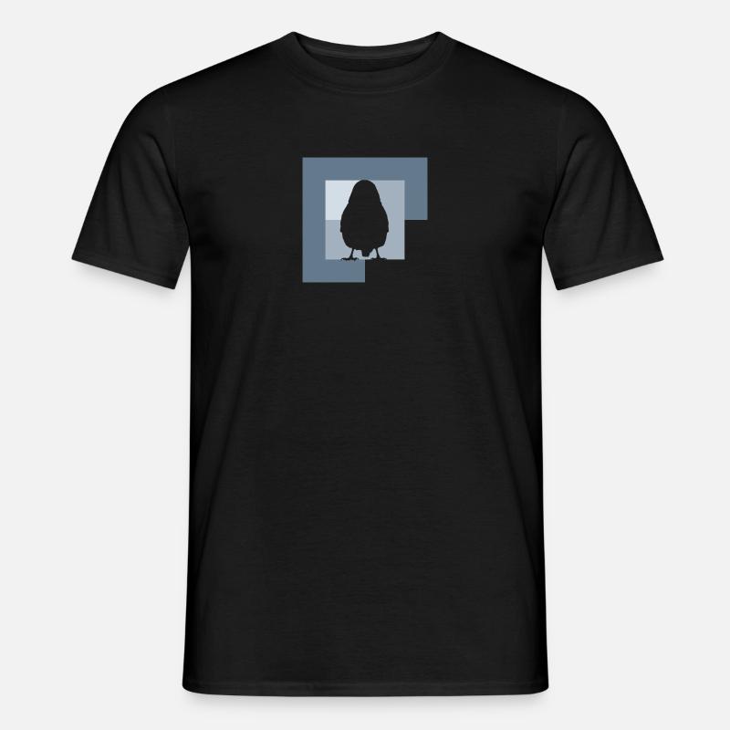 Perruche Oiseaux Perruche - T-shirt homme - noir