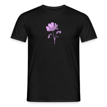 Botanical Botany Herbology - Men's T-Shirt - black - Front - AI Model Male 178 light (178cm)