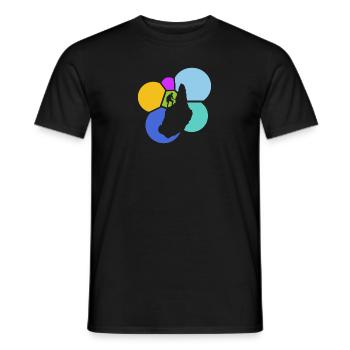 Mur d’escalade Grimpeur Grimpeur - T-shirt homme - noir - Devant - AI Model Male 178 light (178cm)