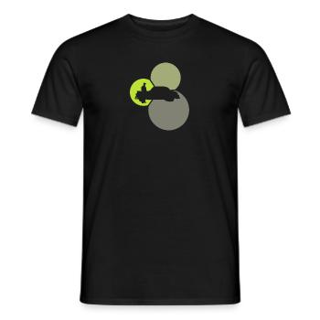 Mécanicien d’atelier Mécanicien - T-shirt homme - noir - Devant - AI Model Male 178 light (178cm)