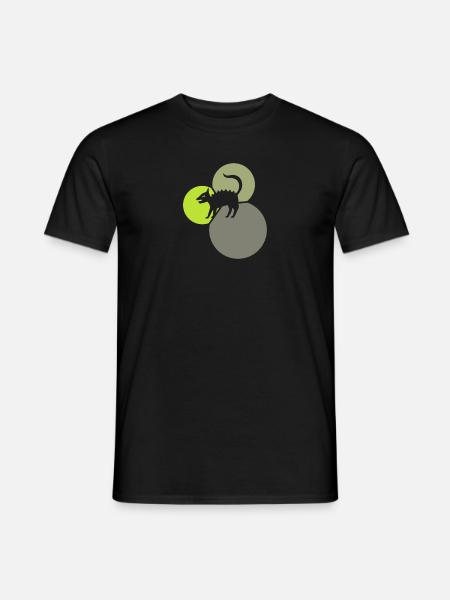 Fabeltier Einhorn Kryptozoologie - Männer T-Shirt - Schwarz