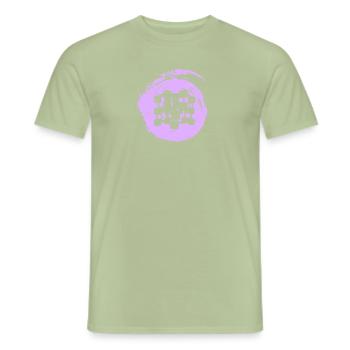 Cryptowährung Cryptocurrency Coin - Männer T-Shirt - Sage - Vorne - AI Model Male 178 light (178cm)