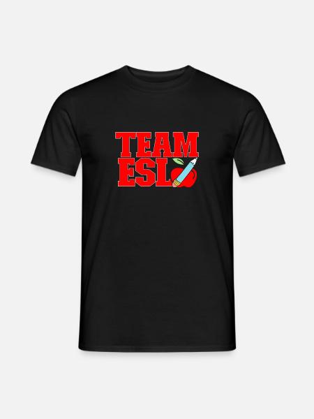 Lehrkraft Englisch Zweitsprache Fremdsprache - Männer T-Shirt - Schwarz