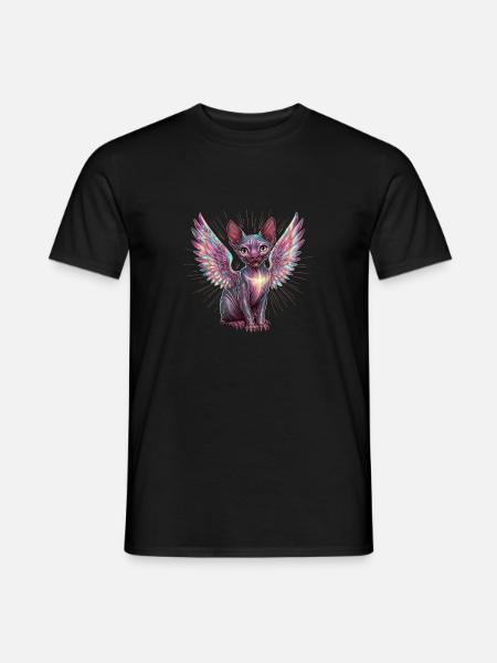 Sphynx Cat for Cat Lovers - Men's T-Shirt - black