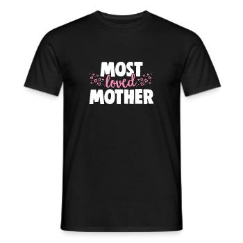 Muttertag Mama Geliebteste Mutter - Männer T-Shirt - Schwarz - Vorne - AI Model Male 178 light (178cm)