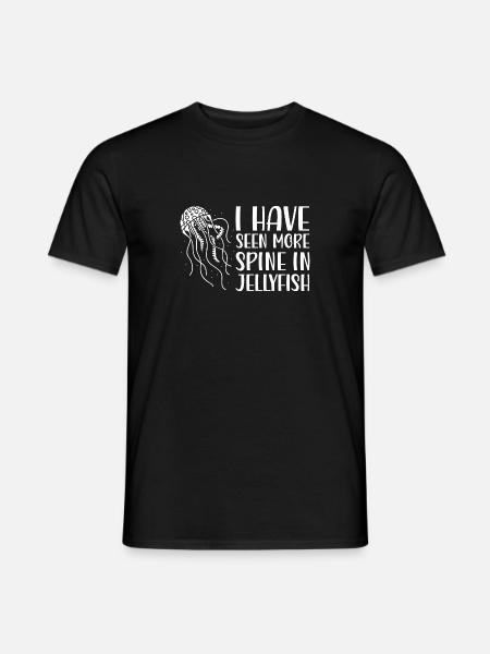 Méduses Plongée marine Méduses - T-shirt homme - noir