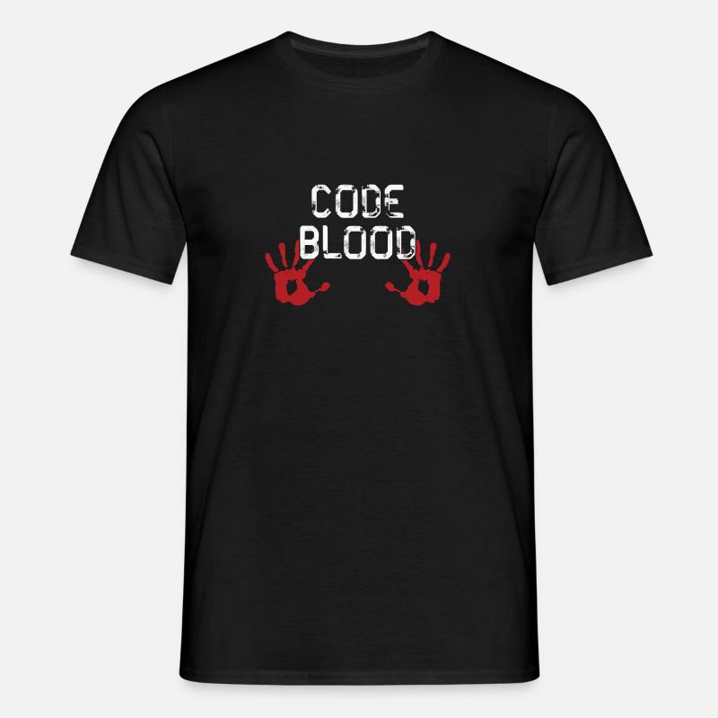 Code Blood ProgramHands - T-shirt Homme - noir