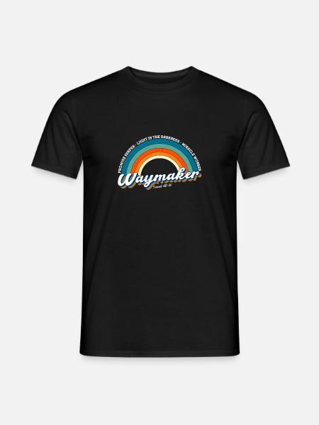 Promise Keeper Miracle Worker Waymaker Vintage - Männer T-Shirt - Schwarz