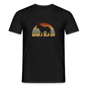 Bluetick Coonhound Gift Funny Saying - Men's T-Shirt - black - Front - AI Model Male 178 light (178cm)