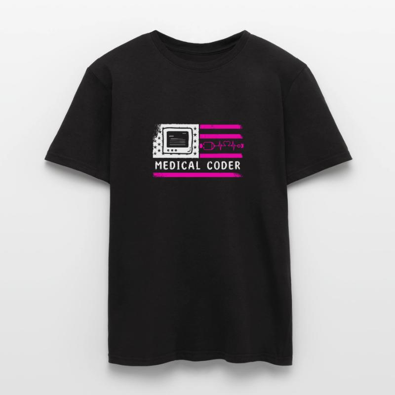 Medical Coder Coding Specialist Men's T-Shirt