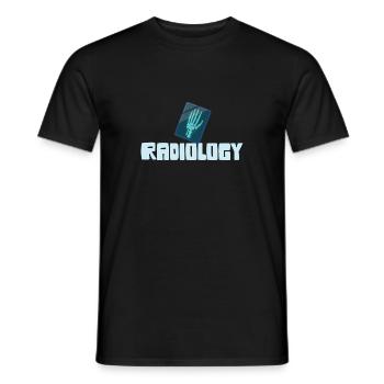 Radiology Squad Rad Tech Radiographer Technician - Men's T-Shirt - black - Front - AI Model Male 178 light (178cm)