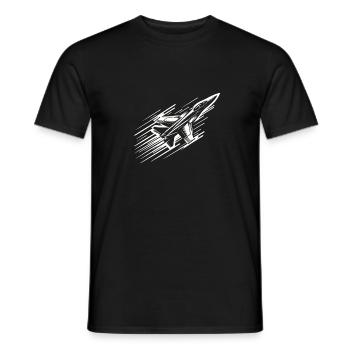 Supersonic Speed - Men's T-Shirt - black - Front - AI Model Male 178 light (178cm)