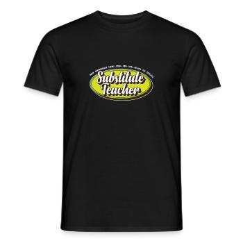 Teacher Assistant Substitute Teacher School - Männer T-Shirt - Schwarz - Vorne - AI Model Male 178 light (178cm)