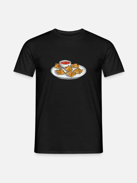 Krabben Rangoon Crab Rangoon - Men's T-Shirt - black