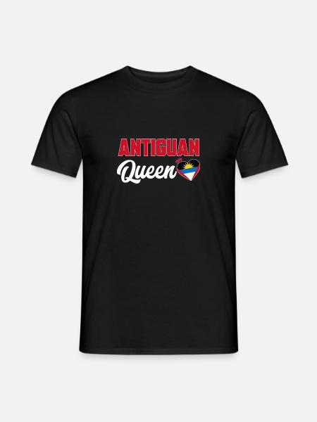 Drapeau d’Antigua-et-Barbuda - T-shirt homme - noir