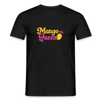 Mango Frucht Mango - Männer T-Shirt - Schwarz - Vorne - AI Model Male 178 light (178cm)