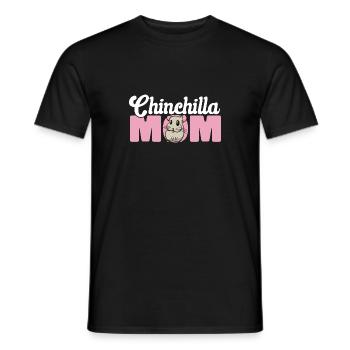 Chinchilla - Männer T-Shirt - Schwarz - Vorne - AI Model Male 178 light (178cm)