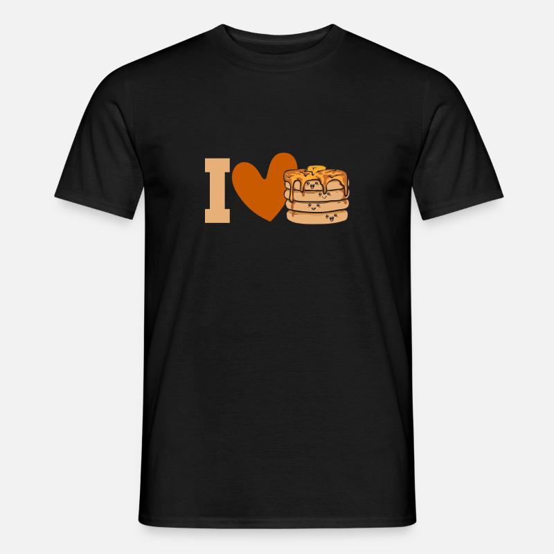 Pancake Breakfast Pancakes - Men’s T-shirt - black