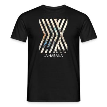Caribbean Holidays Cuba Travel La Havane - T-shirt homme - noir - Devant - AI Model Male 178 light (178cm)