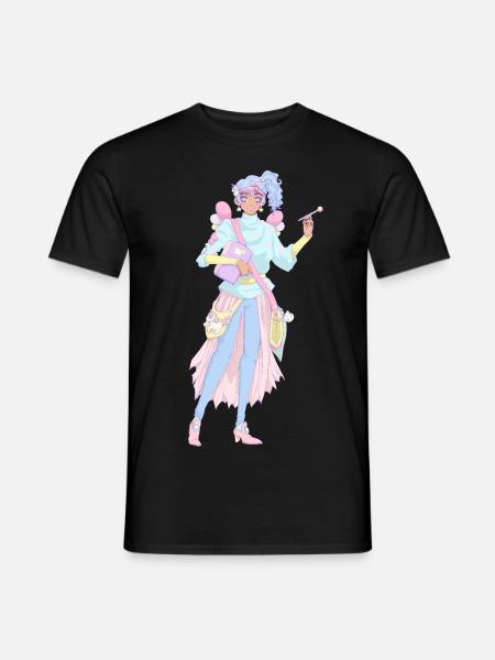 Manga fille en vêtements pa-n-N - T-shirt homme - noir