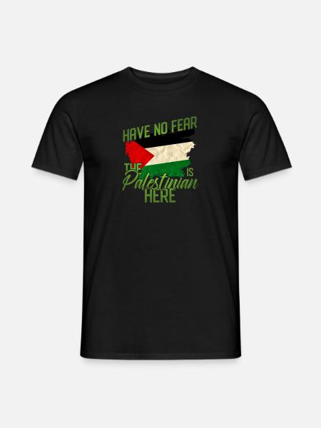 Palaestina - Männer T-Shirt - Schwarz