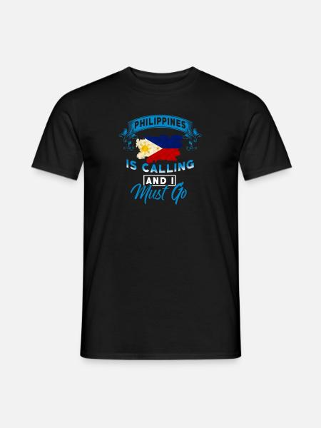 Philippines - Men's T-Shirt - black