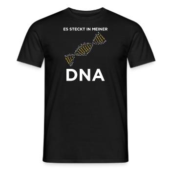 C'est dans mon joueur de trompette ADN - T-shirt homme - noir - Devant - AI Model Male 178 light (178cm)