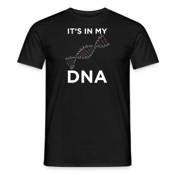 It's in my DNA - Bassoon Musician Choir Songs - Men's T-Shirt - black - Front - AI Model Male 178 light (178cm)