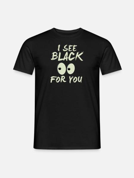 Lustiger Denglisch Spruch Denglisch Sprüche - Männer T-Shirt - Schwarz