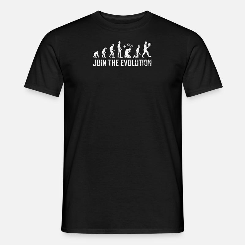 Athéiste Science de l’évolution Darwin Athéisme - T-shirt homme - noir