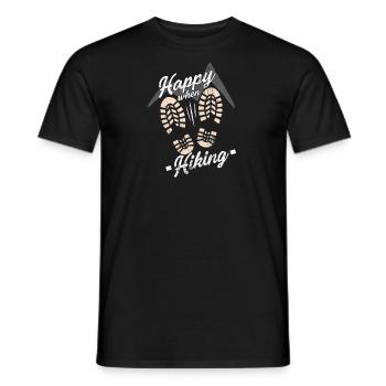 marche - T-shirt homme - noir - Devant - AI Model Male 178 light (178cm)