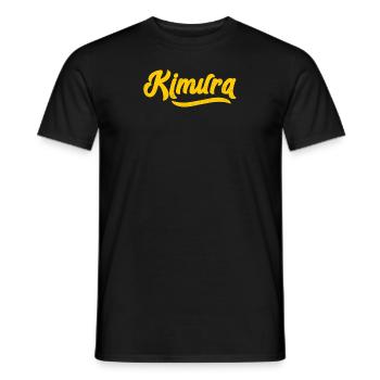 BJJ Kimura BJJ Hug JiuJitsu Brésilien MMA Grappling - T-shirt homme - noir - Devant - AI Model Male 178 light (178cm)