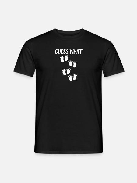 grossesse - T-shirt homme - noir