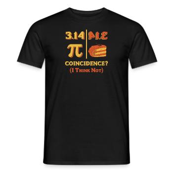 PU-Tageshemd PU ist Pie Rückwärts-Übereinstimmungs-Hemd - Männer T-Shirt - Schwarz - Vorne - AI Model Male 178 light (178cm)