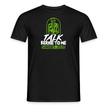 Bernie Sanders Président Cadeau pour l'élection USA 2020 - T-shirt homme - noir - Devant - AI Model Male 178 light (178cm)