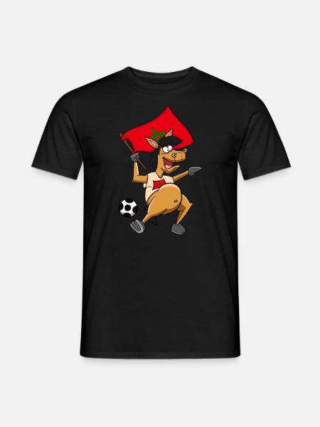 Fan Horse Maroc - T-shirt homme - noir
