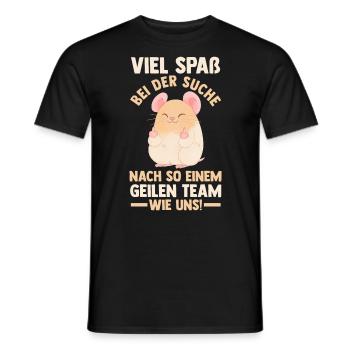 Jobwechsel Arbeit Büro Kollegen Abschiedsgeschenk - Männer T-Shirt - Schwarz - Vorne - AI Model Male 178 light (178cm)