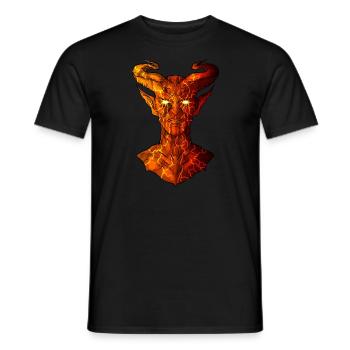 Devil - Men's T-Shirt - black - Front - AI Model Male 178 light (178cm)