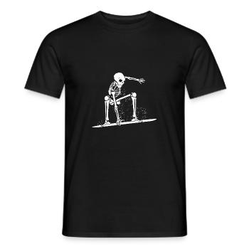 Snowboard snowboarder snowboard cadeau d'hiver - T-shirt homme - noir - Devant - AI Model Male 178 light (178cm)