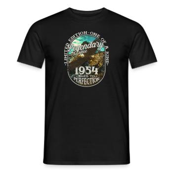 Legendary since 1954 - Men's T-Shirt - black - Front - AI Model Male 178 light (178cm)
