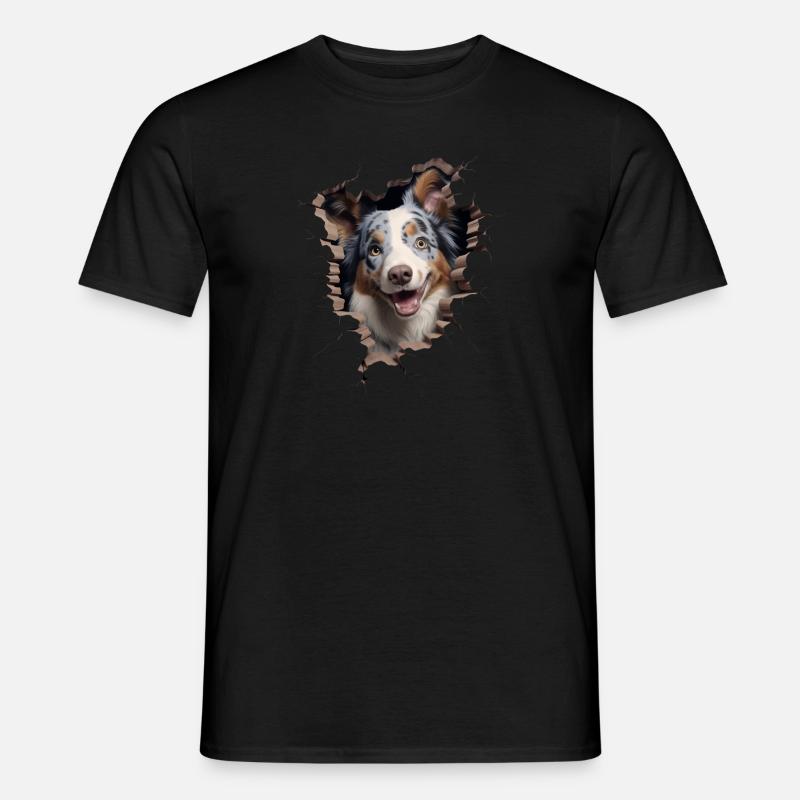 Australian Shepherd Owner - Perfect Aussie - Men’s T-shirt - black