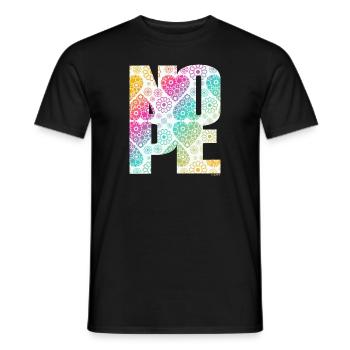 NOPE - sei kein Ja - Sager! - Männer T-Shirt - Schwarz - Vorne - AI Model Male 178 light (178cm)