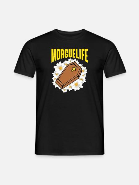 Morguelife Embalmer Mortician - Men's T-Shirt - black