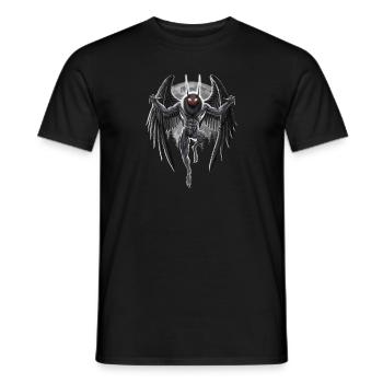 Mothman - Men's T-Shirt - black - Front - AI Model Male 178 light (178cm)