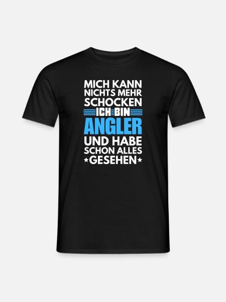 Pêcheur non choquable - T-shirt homme - noir