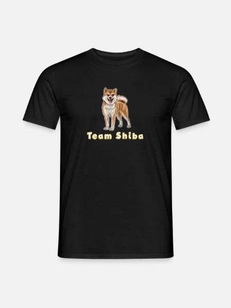 Team shiba - Men's T-Shirt - black