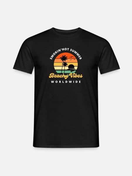 Smokin été chaud - T-shirt homme - noir