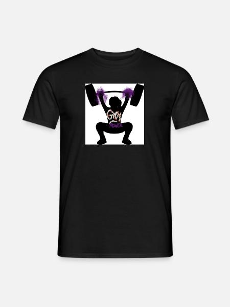 Sport/ Gym Power - Männer T-Shirt - Schwarz