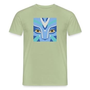 Avatar - Men's T-Shirt - sage - Front - AI Model Male 178 light (178cm)